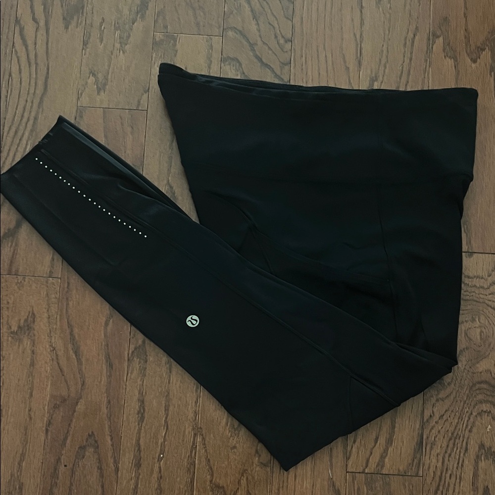 Lululemon Fast and Free High Rise Tight Black Size 8